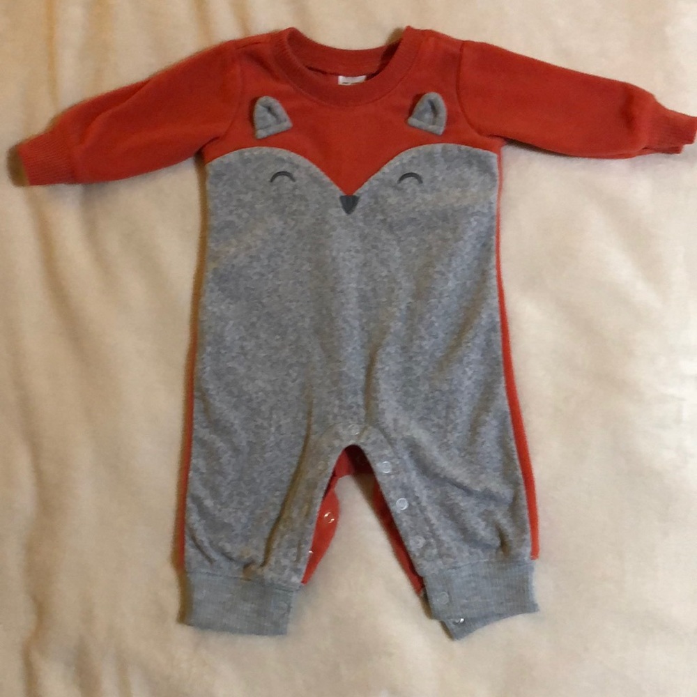 Fleece Long Sleeve Onesie